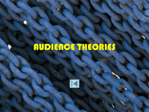 SUMMARY OF AUDIENCE EFFECTS