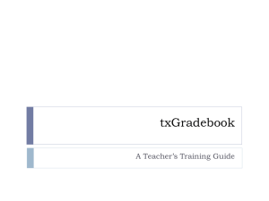 txGradebook - Center Point ISD