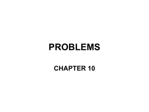 PROBLEMS