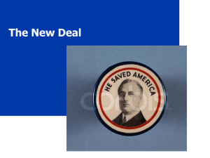 Roosevelt's New Deal What?
