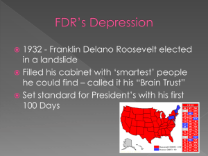 FDR's Depression