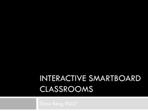 Interactive SmartBoard Classrooms