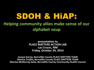 Helping community allies make sense of our alphabet soup