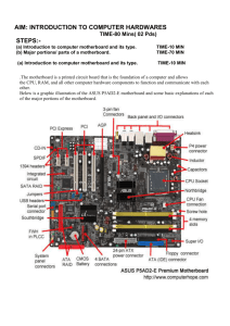 computer motherboard - My Good God is here