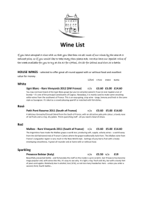 Click here to our wine list