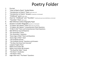 Poetry Folder