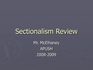 Macs Sectionalism 2008_09