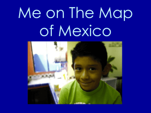 Me on The Map of Mexico