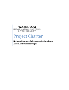 Project Charter – Network Diagrams