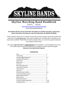 15-16 Band-Handbook - Skyline Coyote Bands