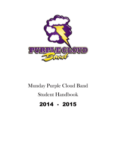 2014 Purple Cloud Band Handbook