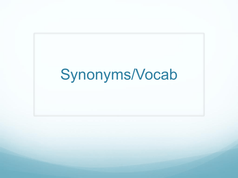 Synonyms For Claim