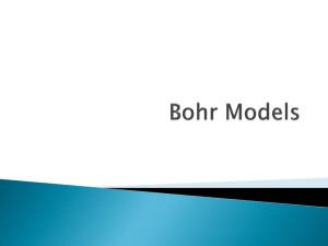 Steps to Make a Bohr Model