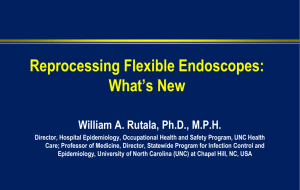 Reprocessing Flexible Endoscopes: What's New