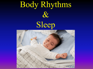 Module 23: Body Rhythms & Sleep