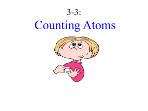 Atomic # = # protons