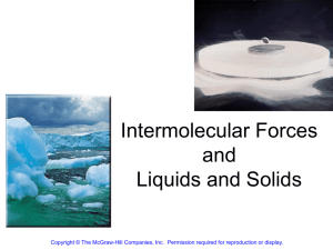 Intermolecular Forces