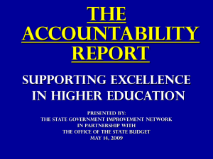 Accountability Report