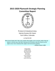 2015-2020 Plymouth Strategic Planning Committee Report