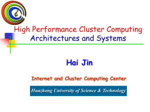 Chapter 2. Cluster Setup and its Administration