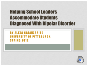 Helping School Leaders Accommodate Students Diagnosed with