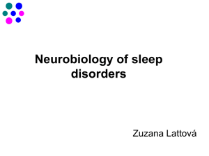 Neurobiology of sleep disorders