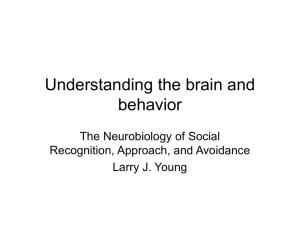 Neurobiology of Social Recognition