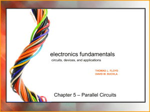 Chapter 5- Parallel Circuits