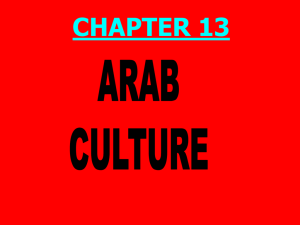 Arab Culture - Baylor University