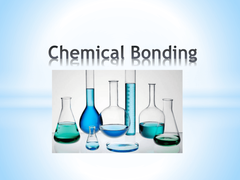 case study chemical bonding