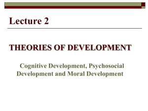 Cognitive Development is