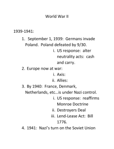 APUSH World War II notes