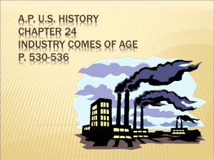A.P. U.S History Chapter 24 - apush