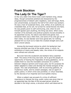 lady or the tiger essay
