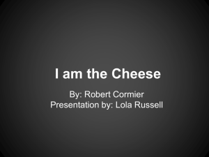 I am the Cheese