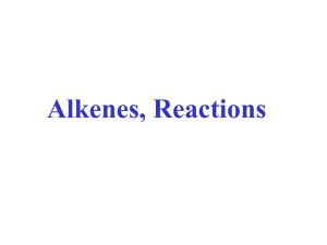 Alkenes,reactions