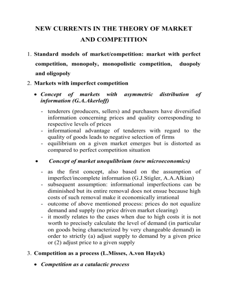 market competition dissertation