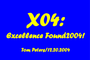 X04 - Tom Peters