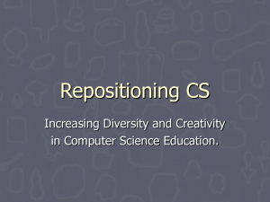 MSR_RepositioningCS_.. - Computer Science Division