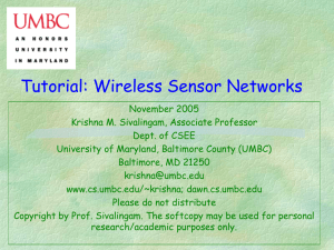 Wireless Sensor Networks