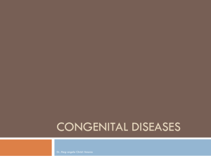Congenital Diseases