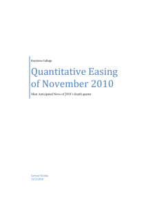 Quantitative Easing of November 2010