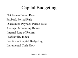 Year Revenues Expenses