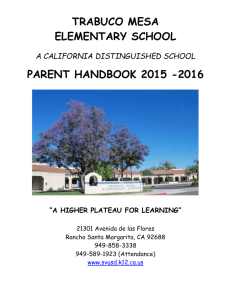 2015-16 Parent Handbook