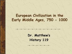 European Civilization in the Early Middle Ages, 750-1000