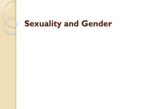 Sexuality and Gender