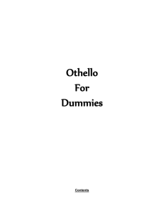 Othello For Dummies