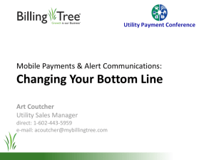 The New Billing and Payment Frontier