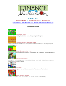 ACTIVITIES Interactives for Kids Interactives for Teens Other