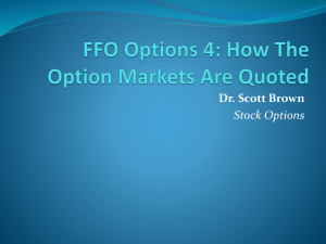 Chapter 3 Profit & Loss Diagrams